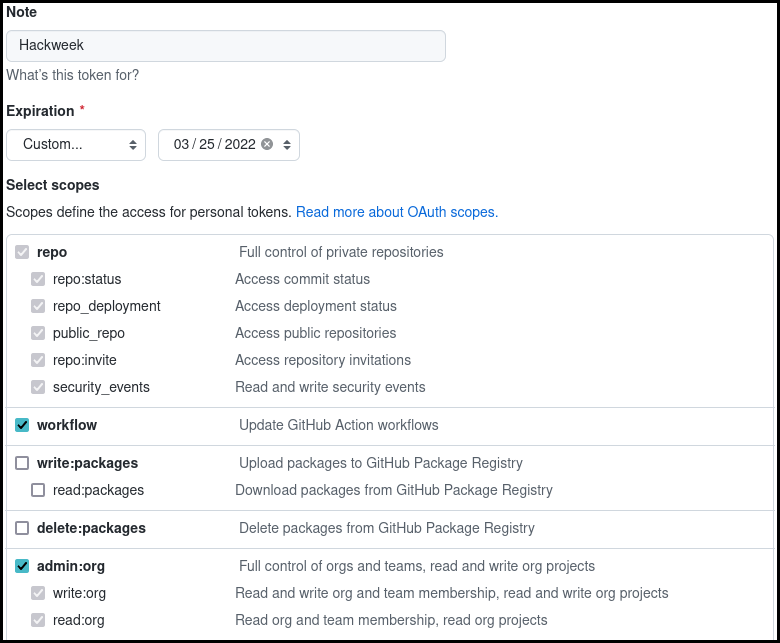 github-token